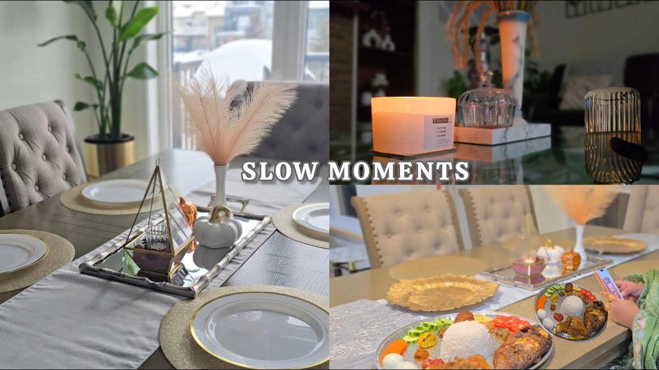 Quiet Winter Morning at Home | Aesthetic Routine | Silent Vlog In Canada 🇨🇦