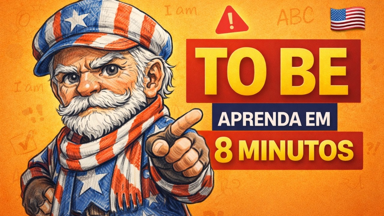 Você vai Falar o Verbo TO BE Correto em Apenas 8 Minutos.