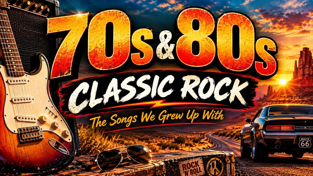70s & 80s CLASSIC ROCK 🎸 | The Songs We Grew Up With