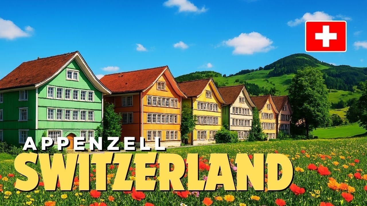 Appenzell, Switzerland 🇨🇭 | One of the Most Beautiful & Charming Swiss Towns