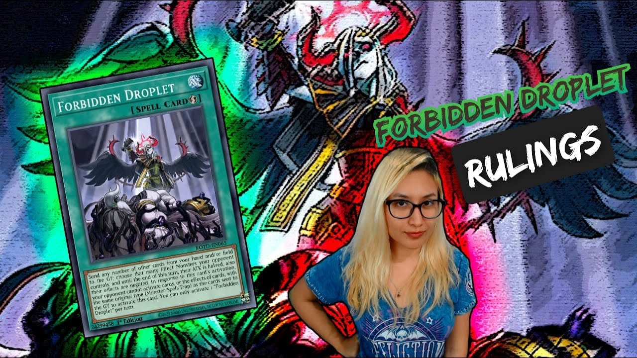 HABLEMOS DE RULINGS: Forbidden Droplet