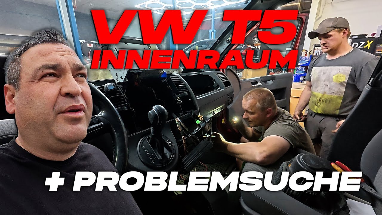 VW T5 5-Zylinder Turbo - Außen hui, innen pfui? - Das ändern wir! + Problemsuche