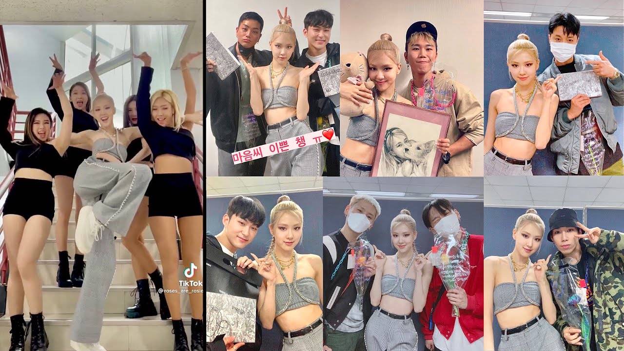 The friendship between Rosé and the dancers - She gave gifts and letters to thank them ❤️