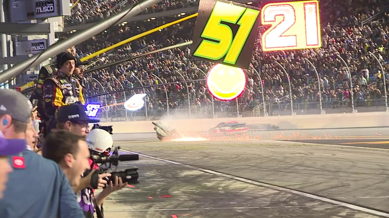 FOX8 camera captures moment of horrific Ryan Newman crash