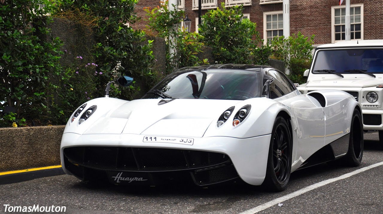 Supercars in London - Huayra, Aventadors and more!!