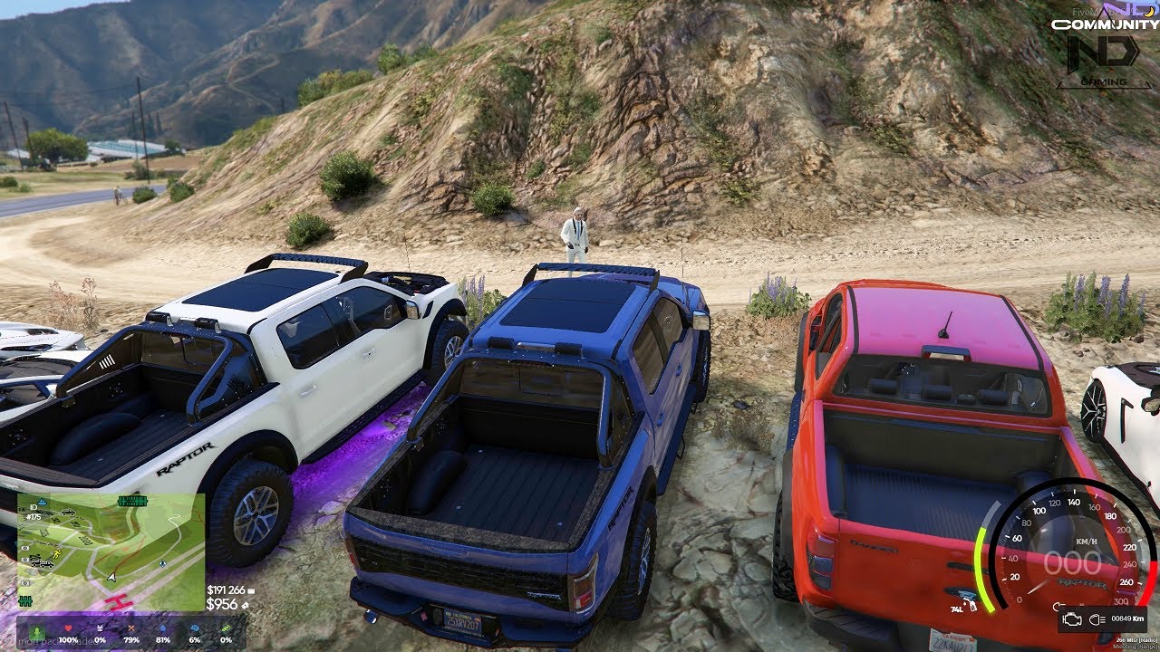 GTA 5 Roleplay ND Community #50 - Giải Cứu Đồng Đội và Buổi Đua Xe Offroad Lên Đỉnh Núi