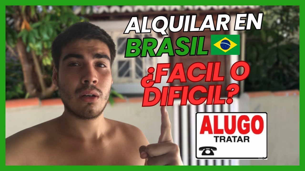 Como ALQUILAR en BRASIL 🇧🇷 (Sin que te estafen)