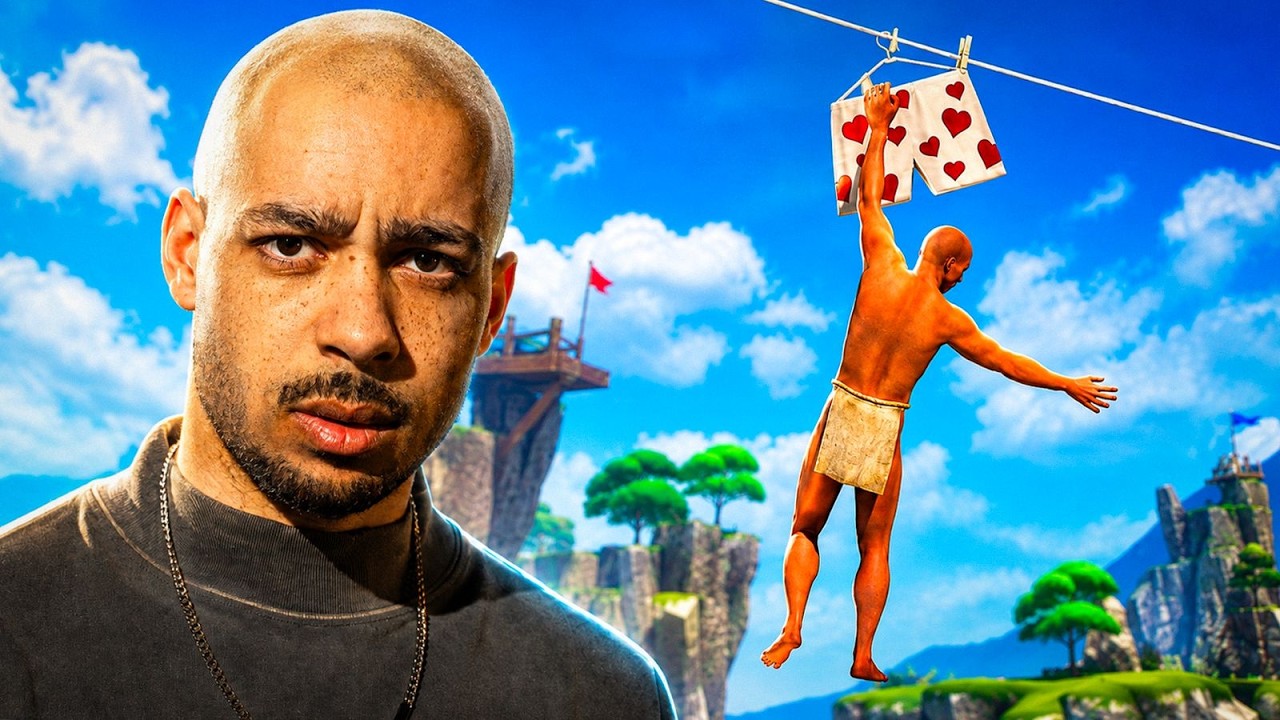 J'AI QUITT&Eacute; LE JEU TELLEMENT IL M'A &Eacute;NERV&Eacute;... (A Difficult Game About Climbing)