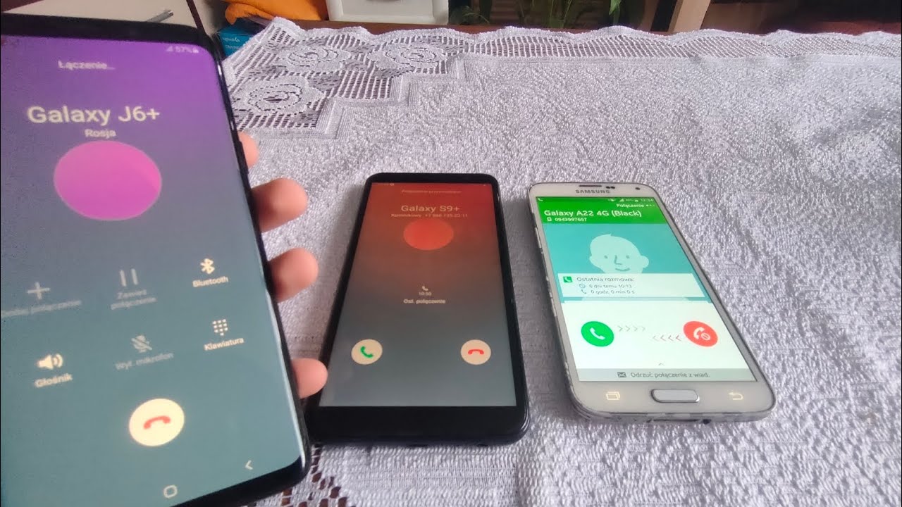 Galaxy S9+ Galaxy J6+ Galaxy S5 Incoming Call