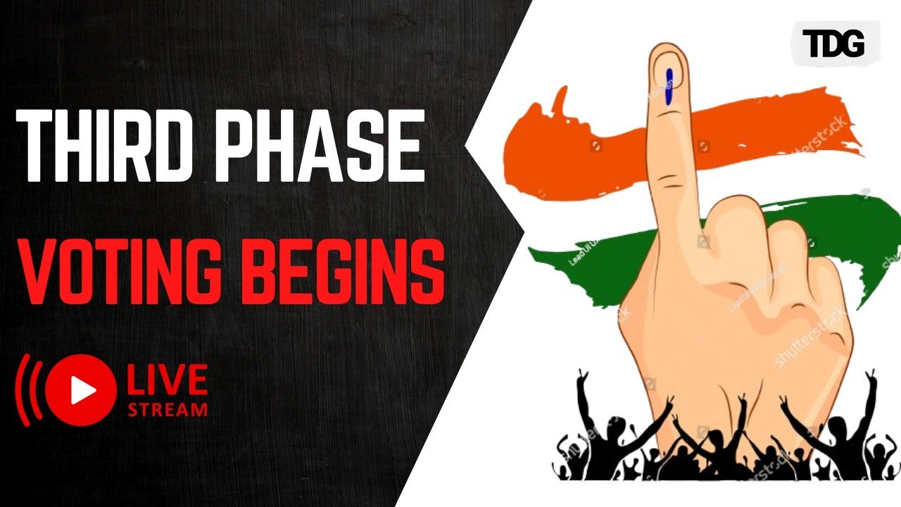 Lok Sabha Election 2024 Phase 3 Voting LIVE | PM Modi Casts His Vote | Congress vs BJP | Amit Shah