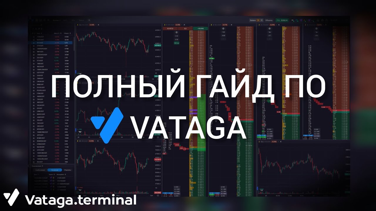 ПОДРОБНЫЙ ГАЙД ПО VATAGA CRYPTO | ФИШКИ ТЕРМИНАЛА | ЛИЧНЫЙ КАБИНЕТ | РЕГИСТРАЦИЯ