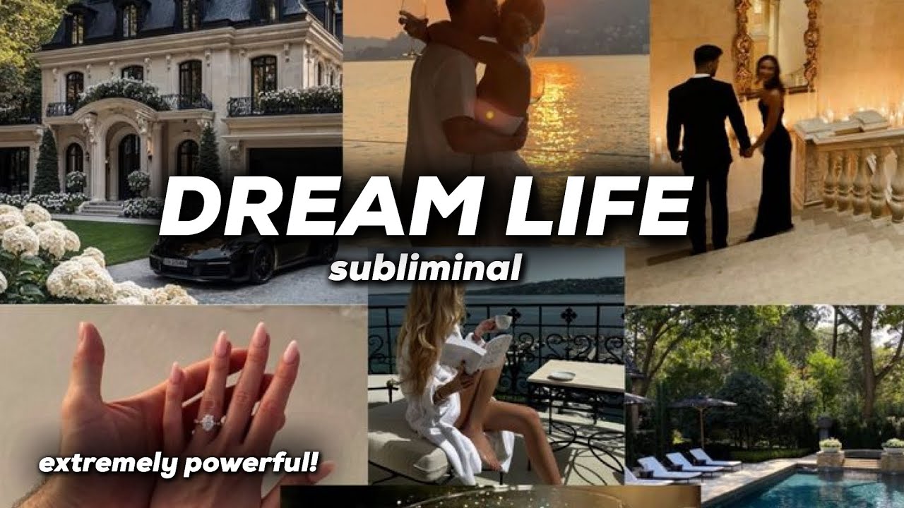 DREAM LIFE subliminal ✨ THE ultimate ALL IN ONE subliminal (beauty, self concept, success & love)