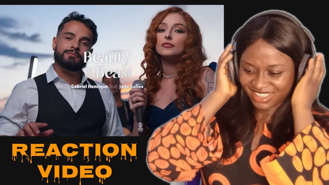 Beauty and the Beast - Gabriel Henrique, Jade Salles | FIRST TIME REACTION