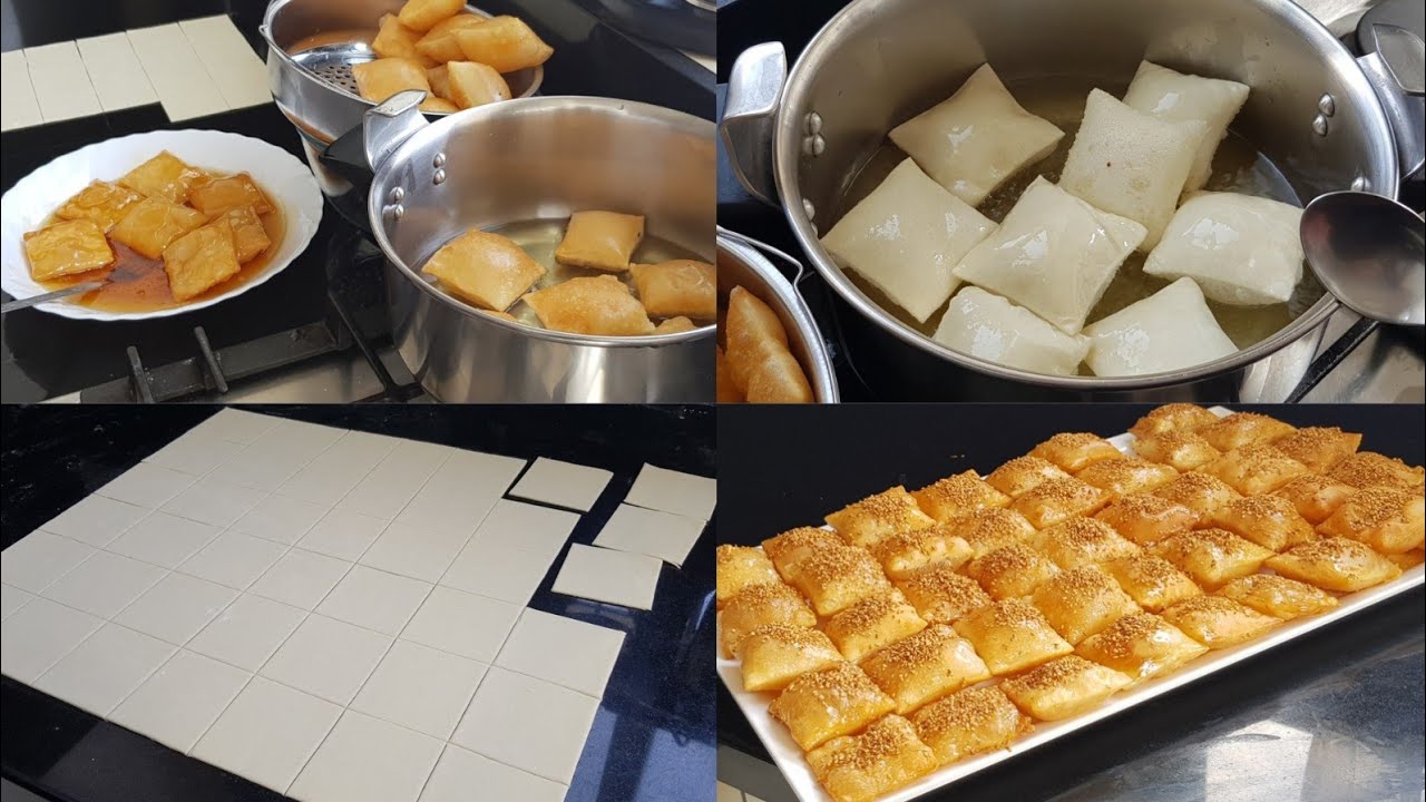 رغيفات العيد معسلين بدون بيض حضريهم دفعة وحدة بدون ثعب كيجيو مقرمشين هشاش وخاويين من الداخل