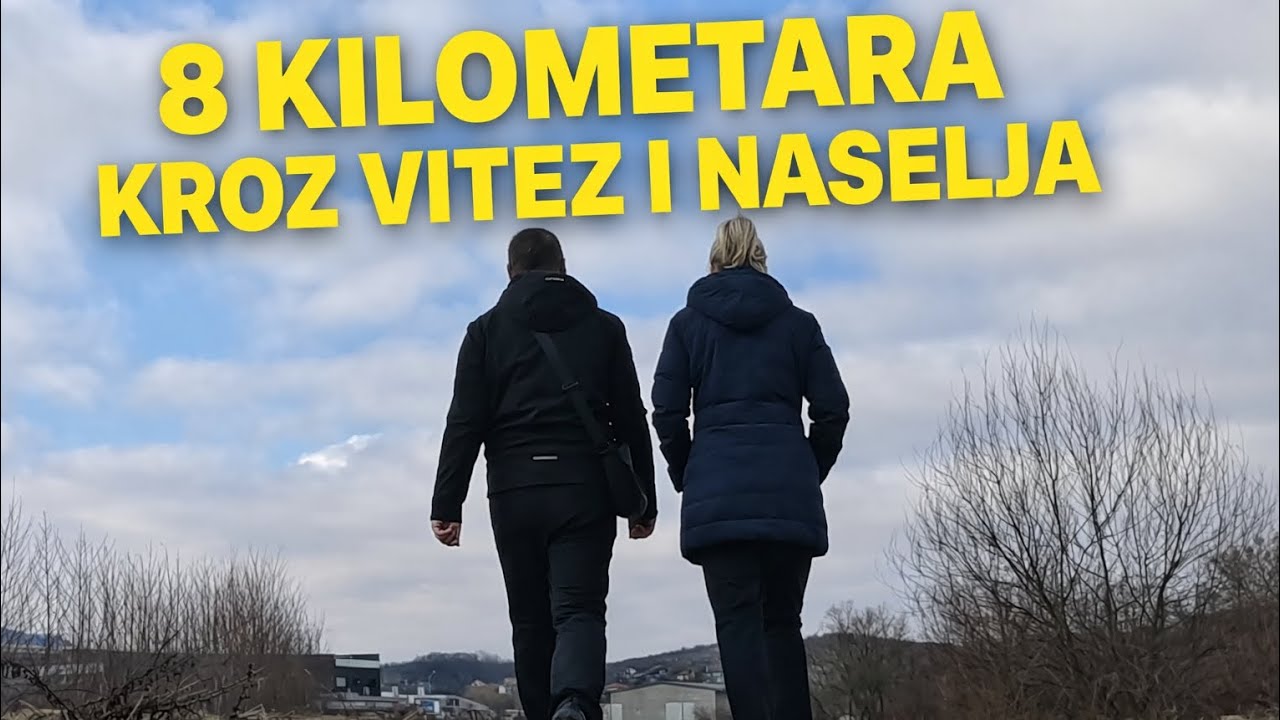 8 kilometara hodanja kroz naselja plus kava u Mačku