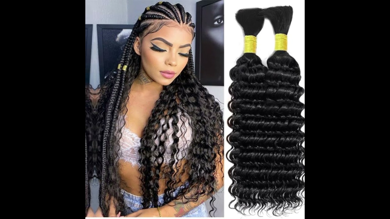 Extensiones de cabello humano rizado brasile&ntilde;o 12A para trenzar. #cabellorizado  #trenzasafricanas