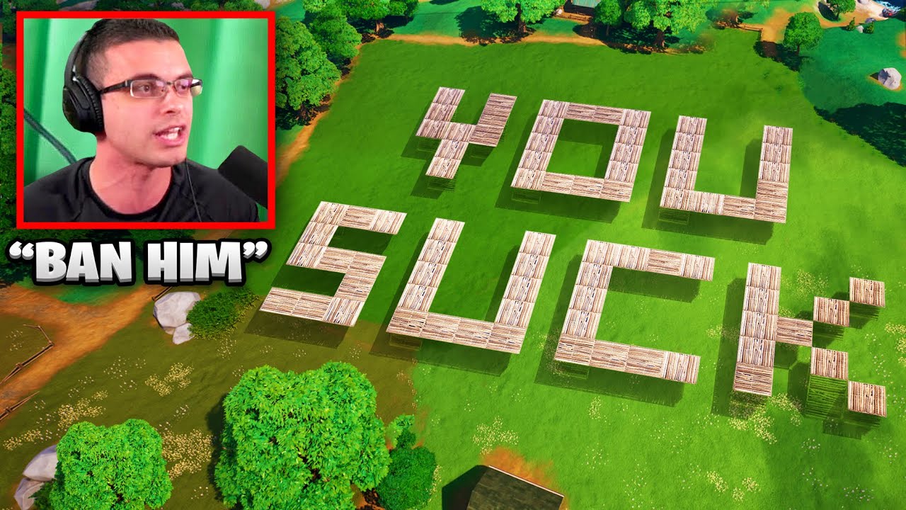 20 ютуберов Fortnite, которых троллили фанаты