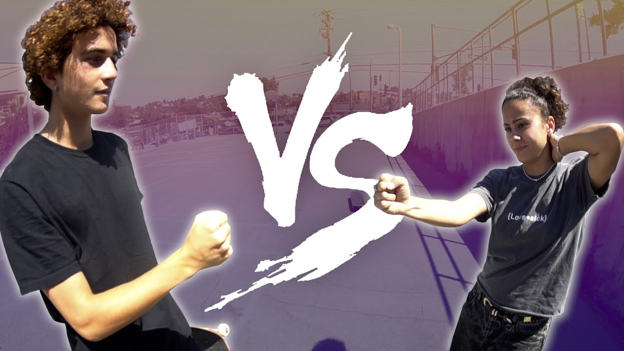 MONICA TORRES vs BRENO FRANCO - GAME OF SKATE!