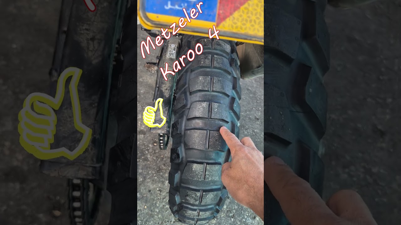 From Mitas E07 plus to Metzeler Karoo 4 | from 60/40 to true 50/50