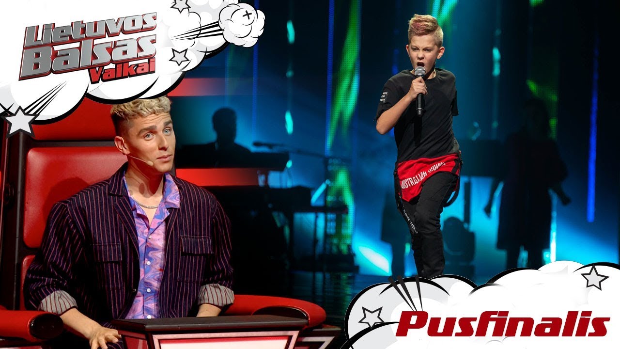 Dovydas Kivilša - Be The One | Pusfinalis | Lietuvos Balsas. Vaikai S2