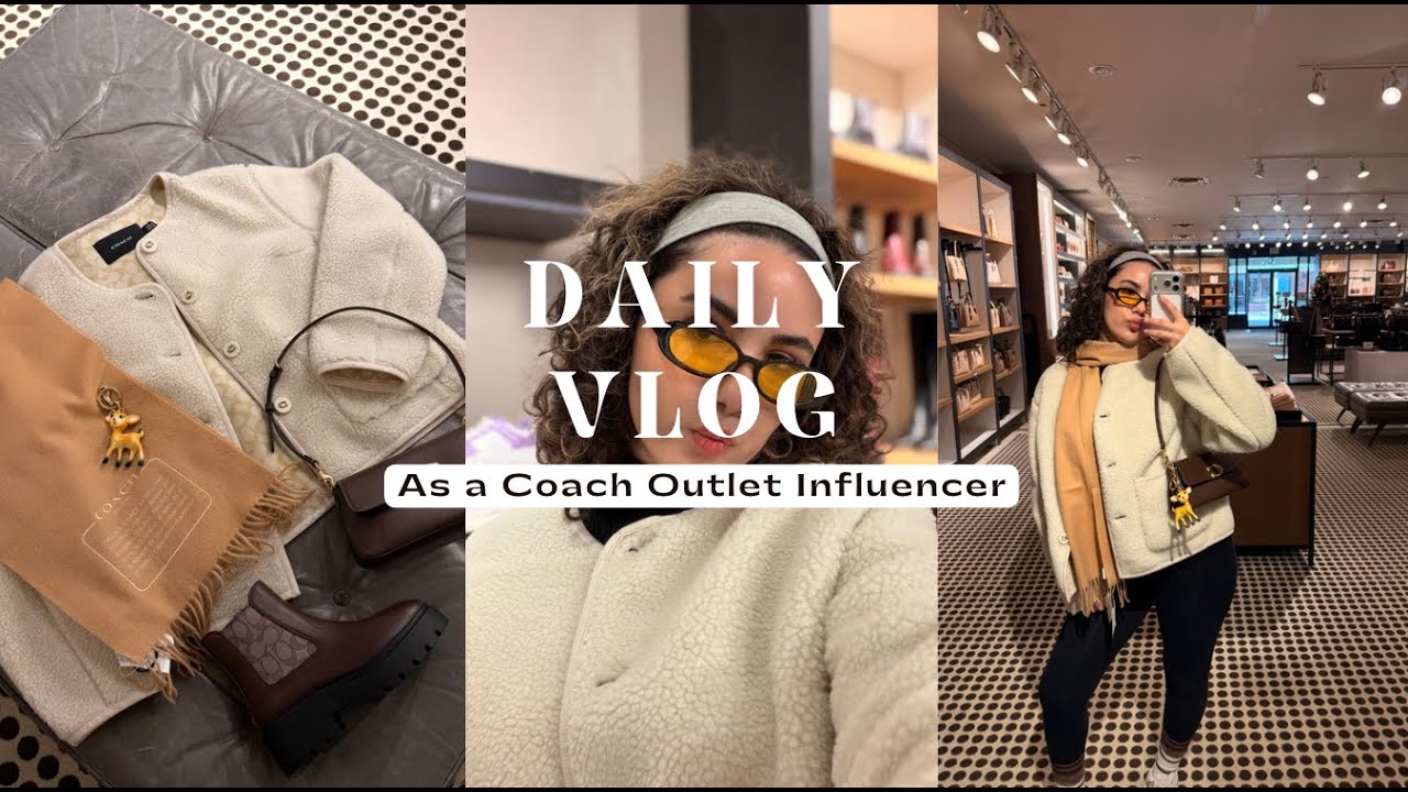 * A day in my life as a Coach Influencer | * Create content with me | *New Products *