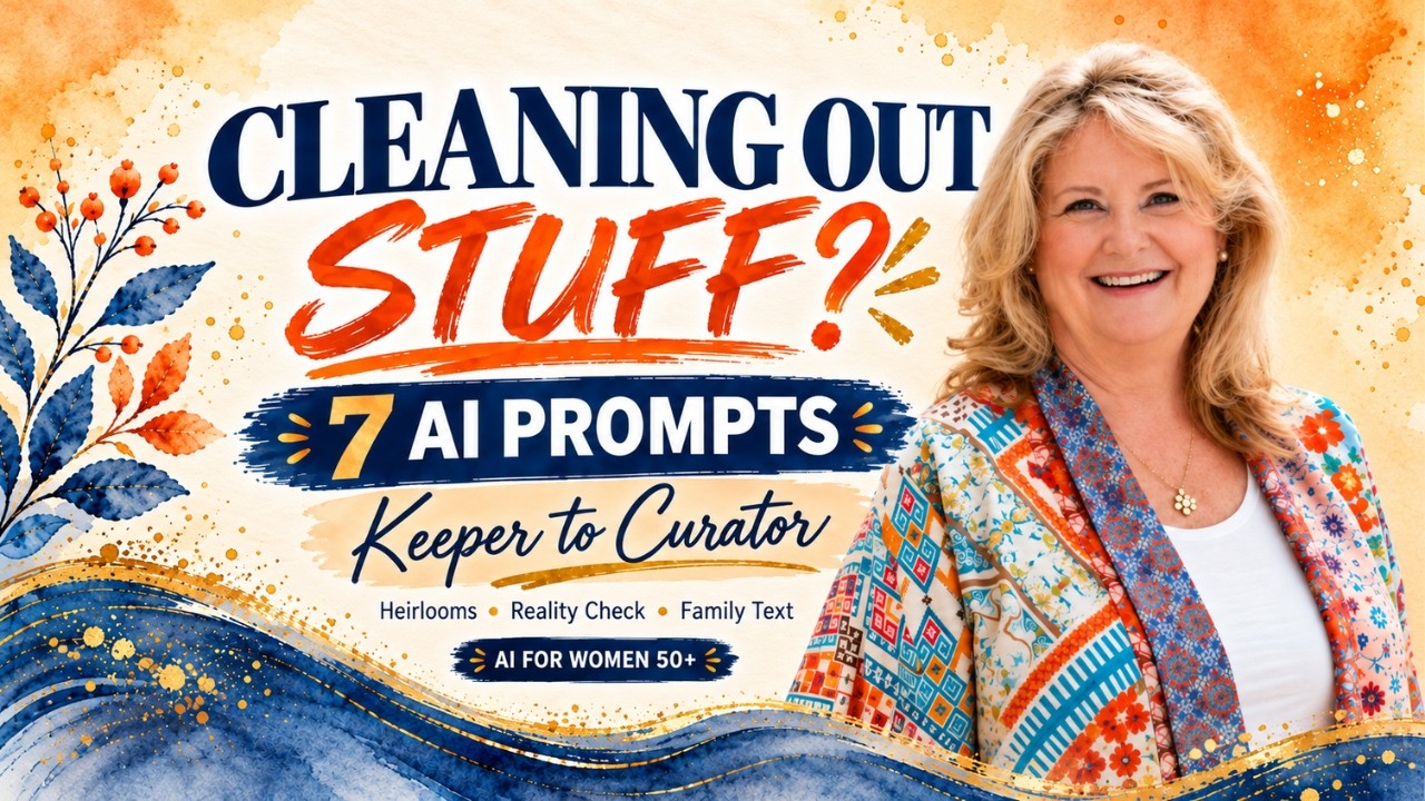 Keeper vs. Curator: How I Finally Let Go of 20 Years of Clutter (7 Prompts to Declutter)