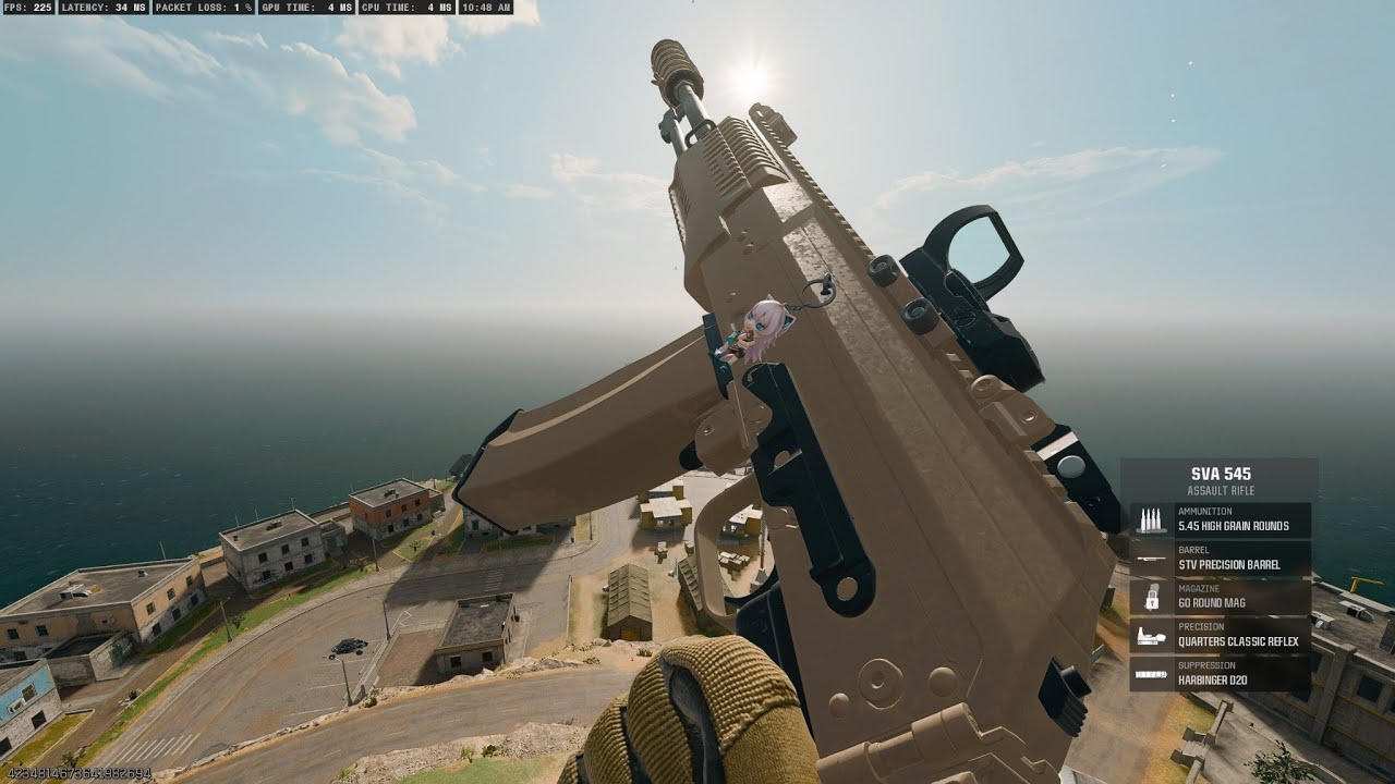 Call of Duty Warzone BO6 SVA 545 Loadout