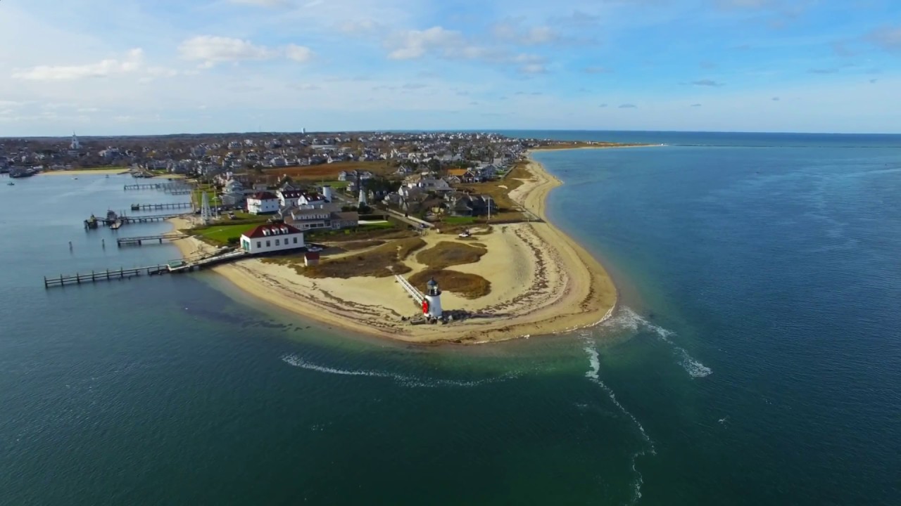 Nantucket Island - via drone 4K December 2016