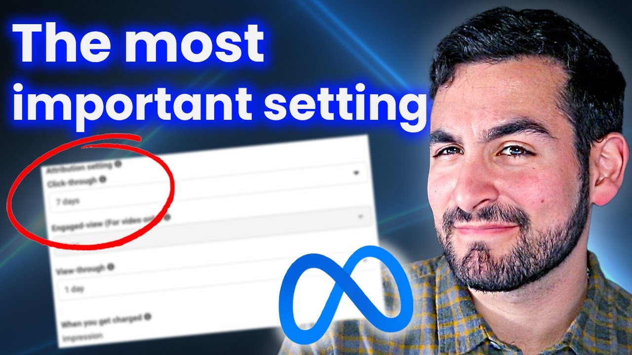 The Most IMPORTANT Setting In Facebook Ads (Click-Only Attribution)