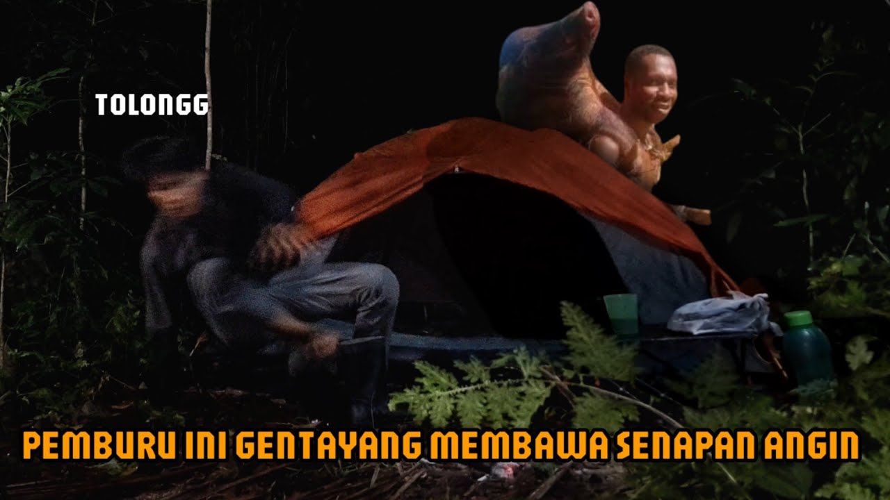 CAMPING HOROR TERNYATA PEMBURU HEWAN ITU SUDAH MENINGGAL DIA DATANG MENGHAPIRIKU