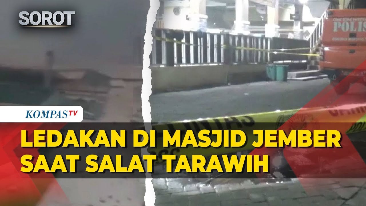 Ledakan saat Salat Tarawih di Masjid Jember Buat Warga Geger!
