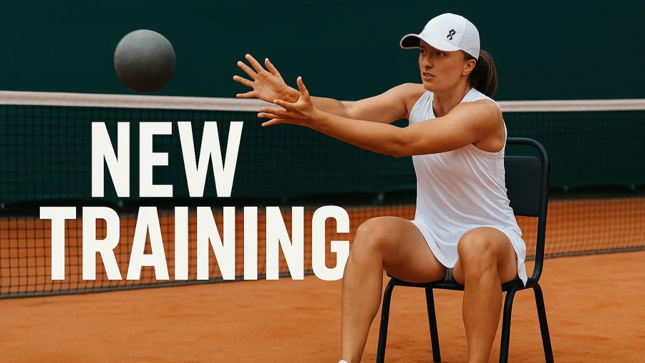 Iga ŚWiątek New Intense Tennis Training - 2025