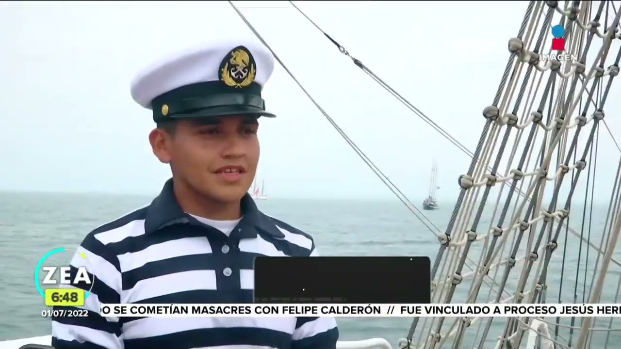 Buque Escuela Cuauhtémoc, un sueño que pocos cadetes alcanzan | Noticias con Francisco Zea