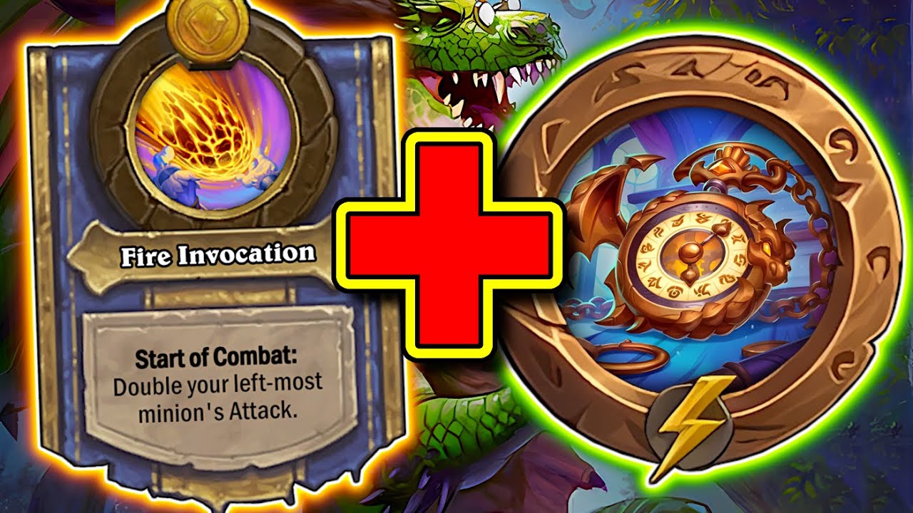 This Combo DOUBLES my Stats Each Turn! | Hearthstone Battlegrounds