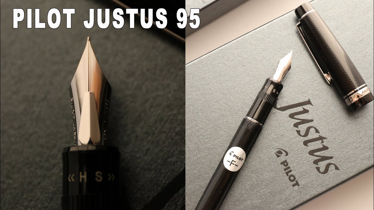 Pilot Justus 95 stilografica con pennino flessibile regolabile