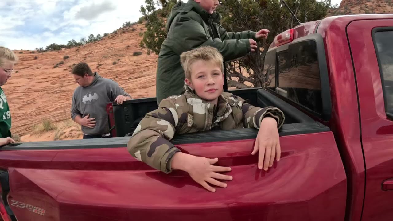 Sandstone Rock crawling in the Chevy ZR2 