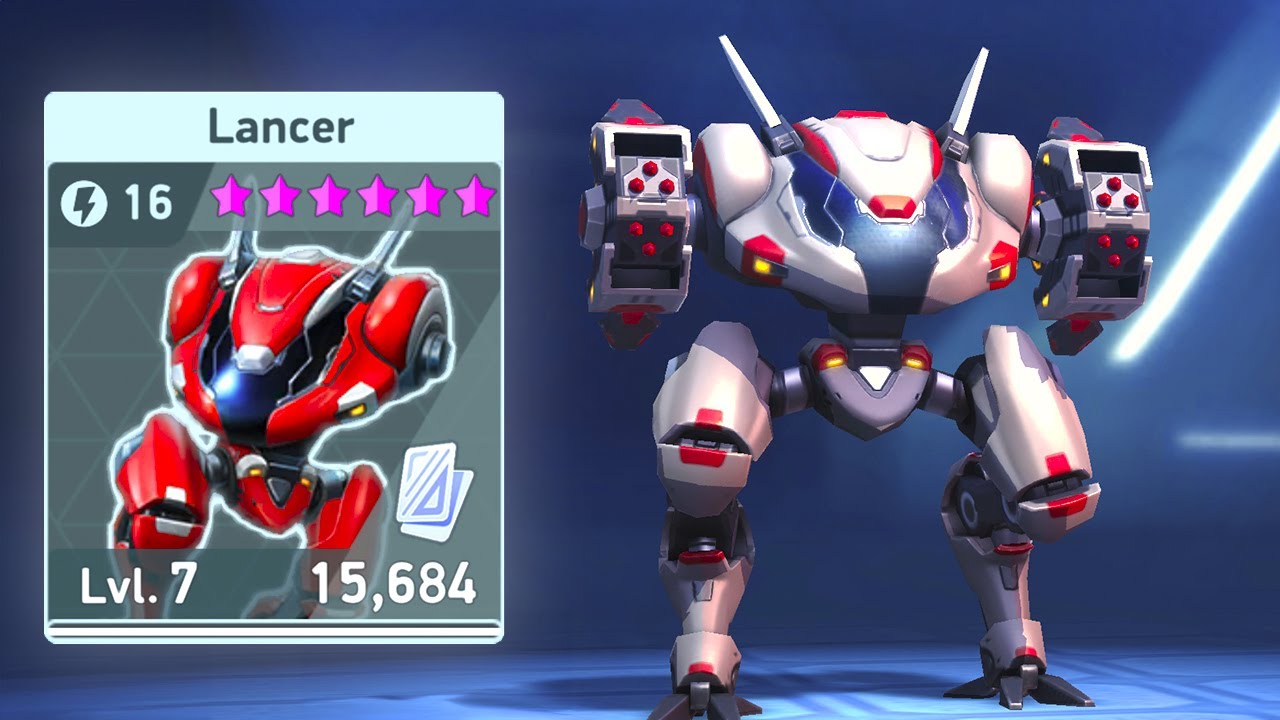 Trick How to WIN Playoff in Mech Arena + Lancer & Storm Rack Gameplay