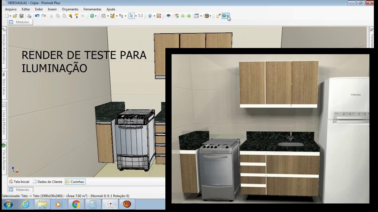 COMO COLOCAR LUZ NO PROMOB(ILUMINAÇÃO)