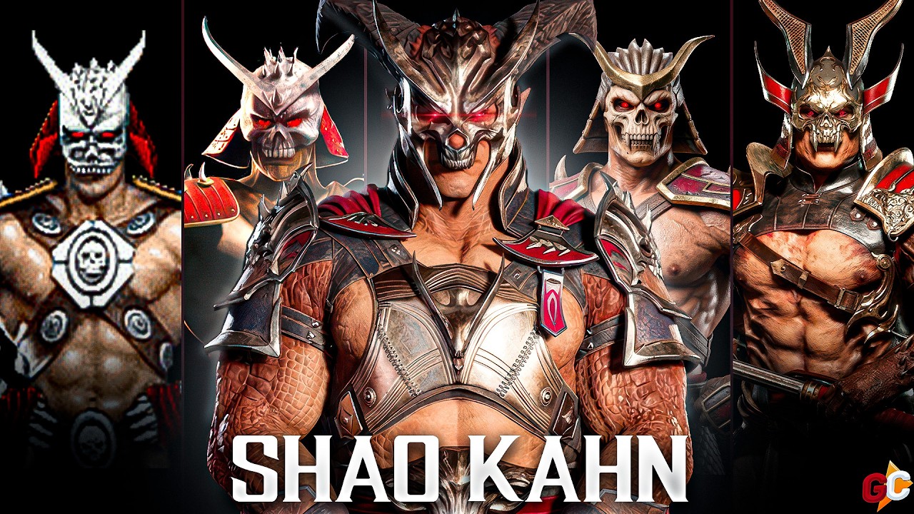 Mortal Kombat SHAO KAHN Evolution 1993-2023 | 2K 60 FPS