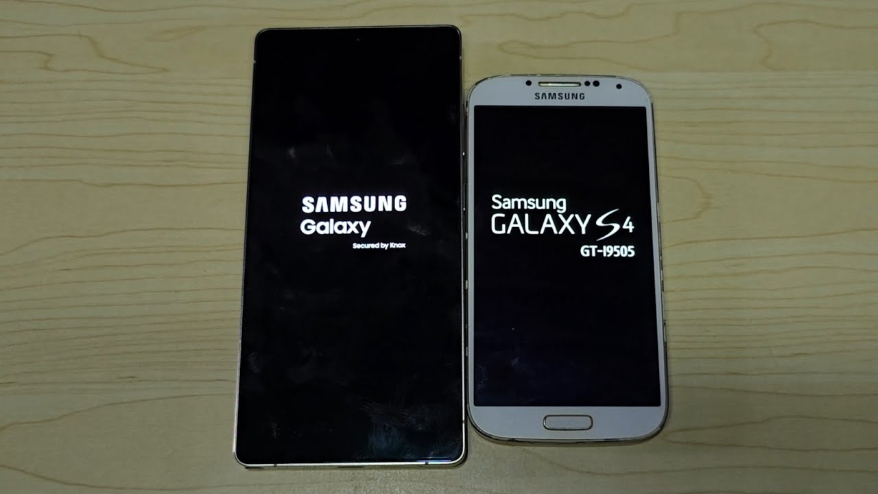 Сравнение скорости Galaxy S25 Ultra и Galaxy S4.