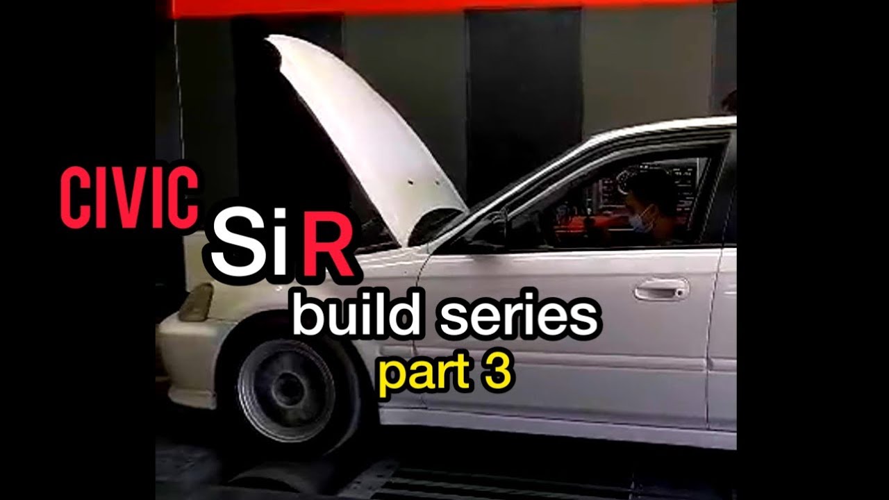 Honda Civic SiR B16a Rebuild Series Part 3 ARIAS Piston Install