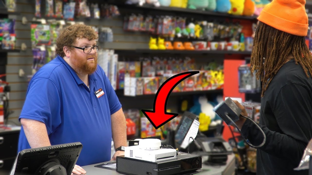 Selling Fake Gaming Systems at GameStop