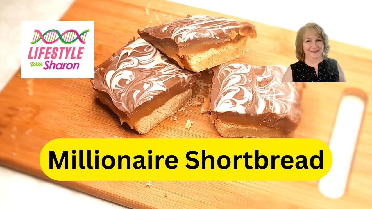 Millionaire Shortbread Recipe | Caramel Slice | #sharon | lifestyle with sharon