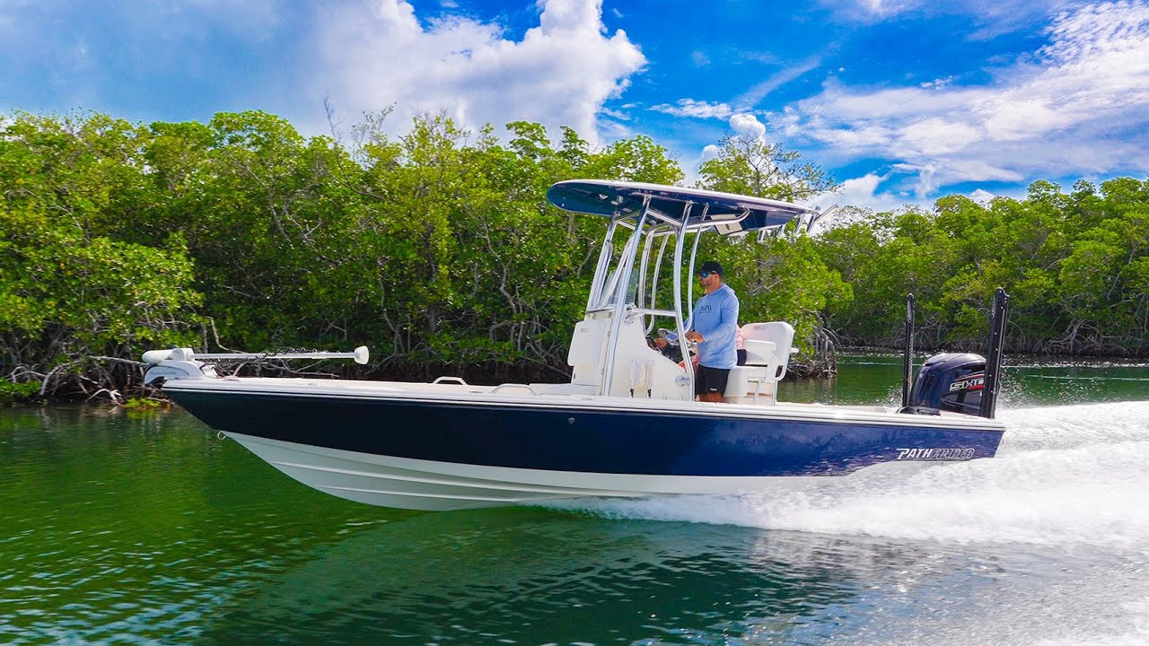 Лодка, которая создала Bay Boats | Переработанный Pathfinder 22 TRS
