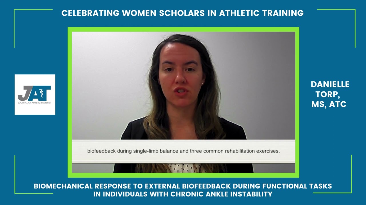 Biomechanical Response to External Biofeedback in Individuals With Chronic Ankle Instability