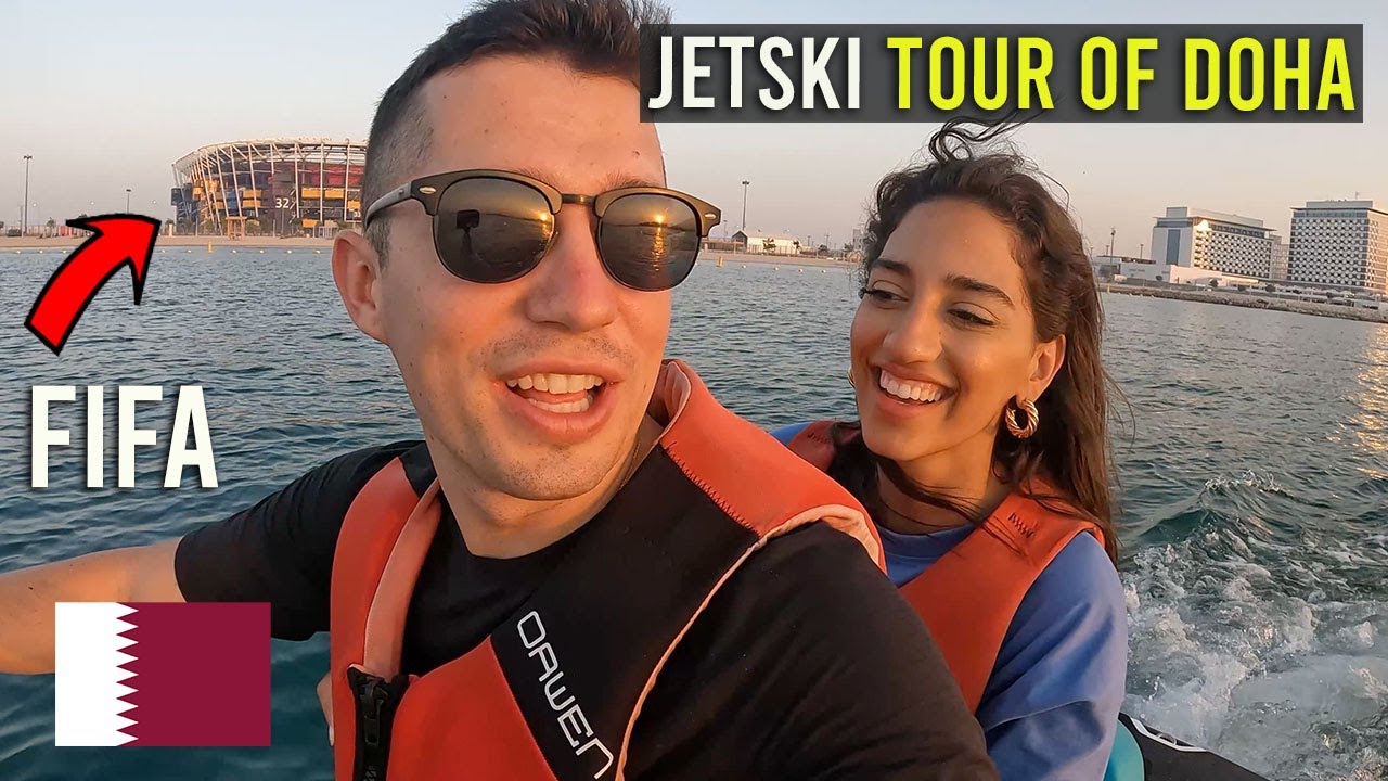 Taking a JETSKI around Doha Qatar 🇶🇦
