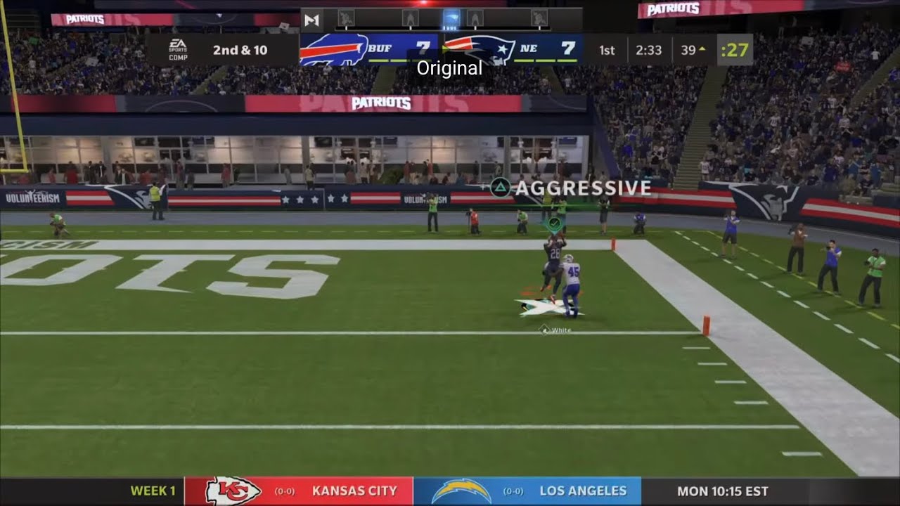Madden 22 - Backfield Mismatch On JAMES WHITE