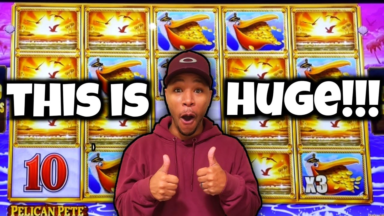 I Won HUGE On The NEW Pelican Pete Slot Machine!!!