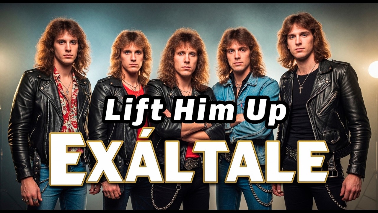 Exáltale 🎸 Ron Kenoly  [Lift Him Up] - Rock Version 80's