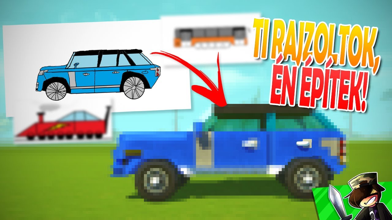 Bármit rajzoltok, ÉN MEGÉPÍTEM! 🖌🏗 - Scrap Mechanic